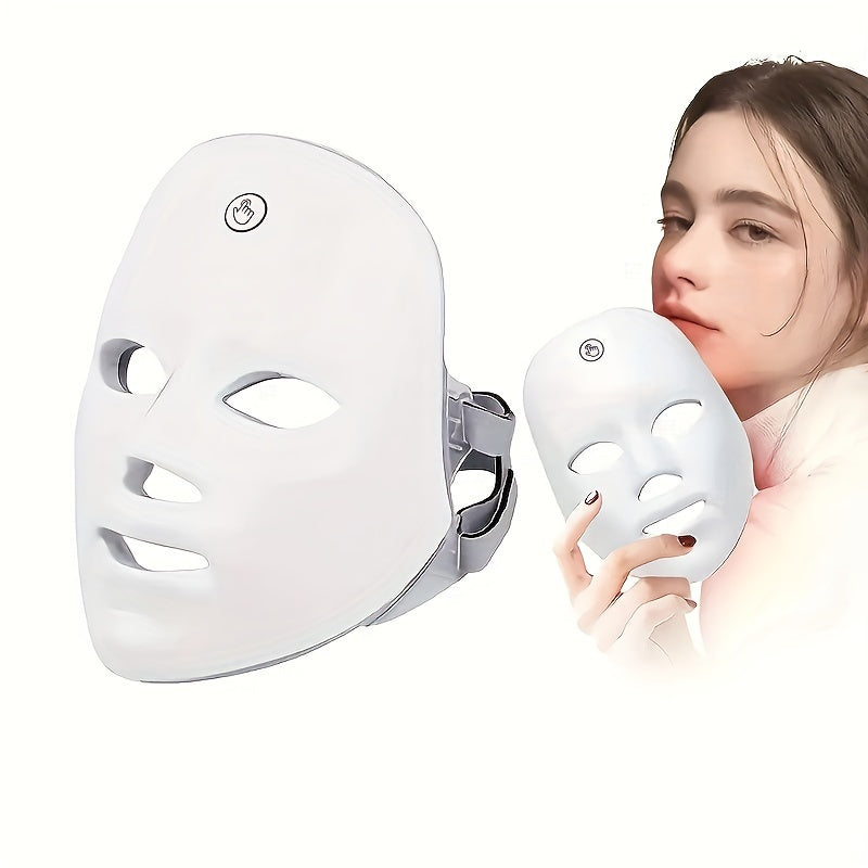 7-Colors Rechargeable LED Face Mask